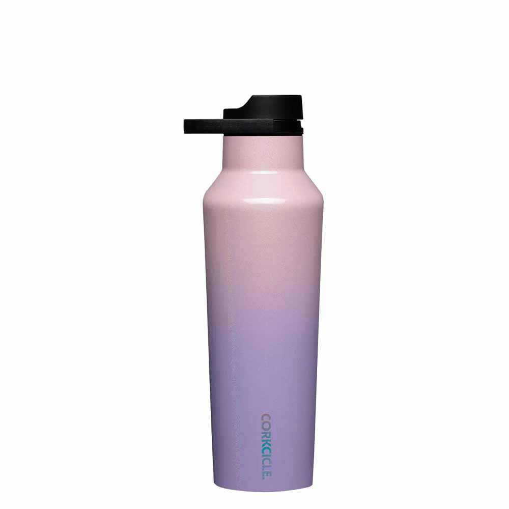 Sport Canteen Bottle 590ml Glittery Purple Ombre