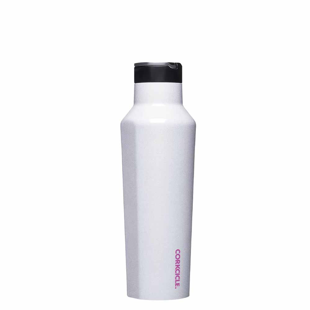 Sport Canteen Bottle 590ml Glittery White