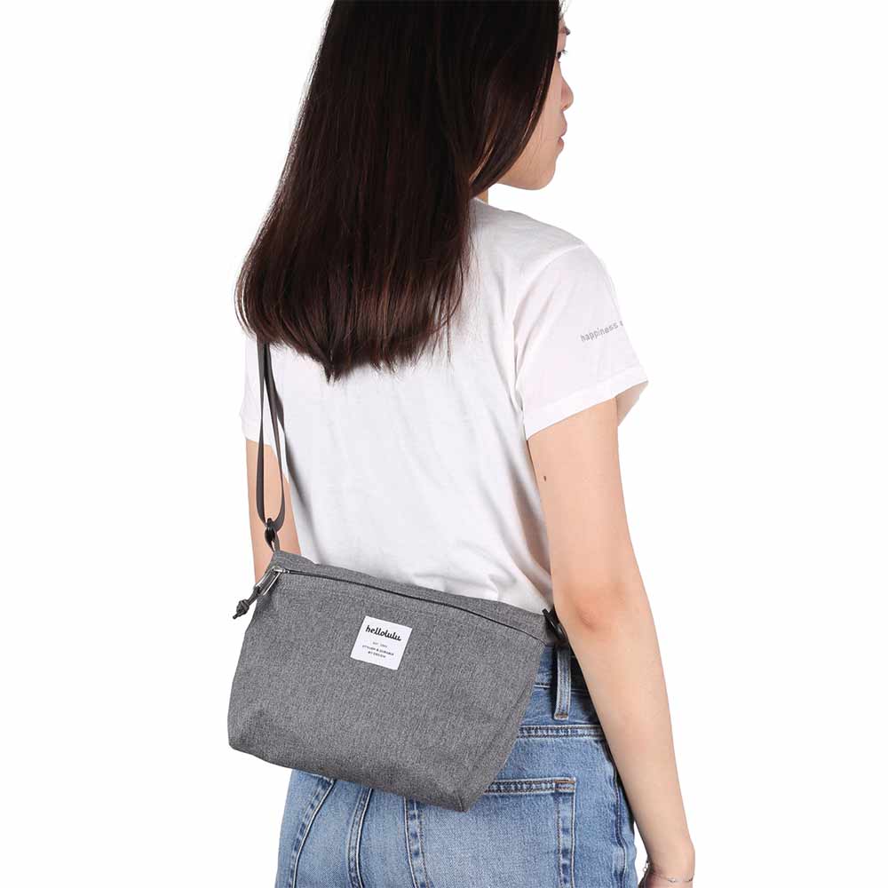 CANA Petit Sac Bandoulière Gris