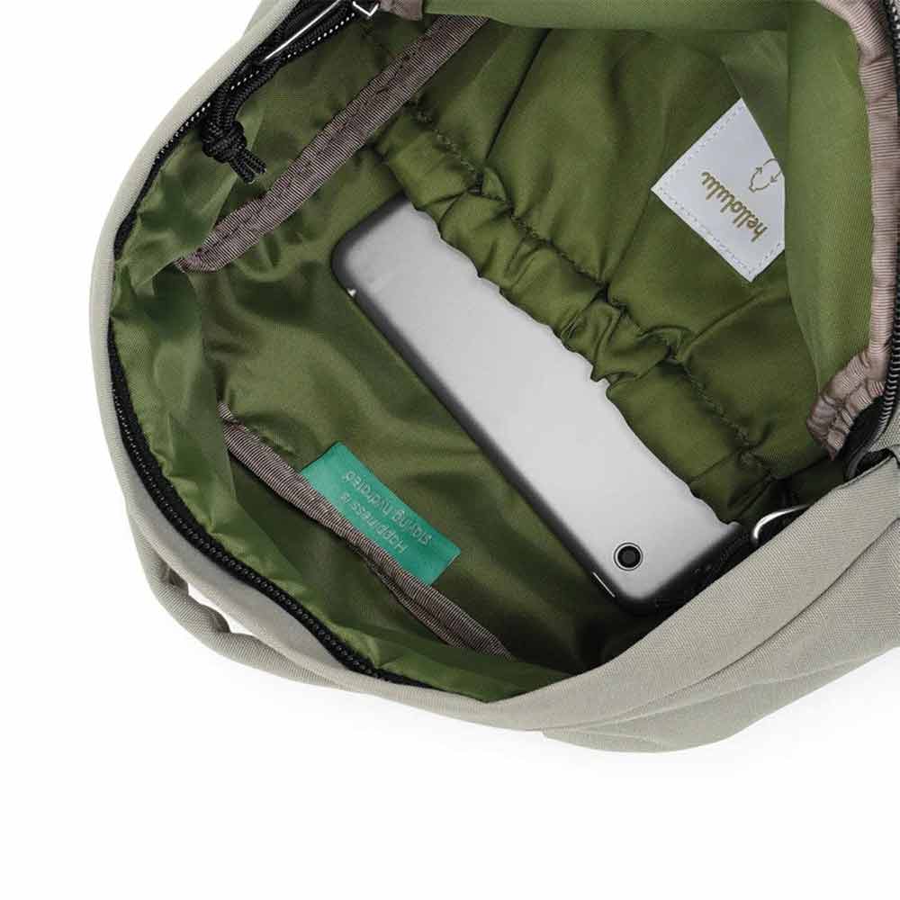 MINI CARTER Rucksack Grau