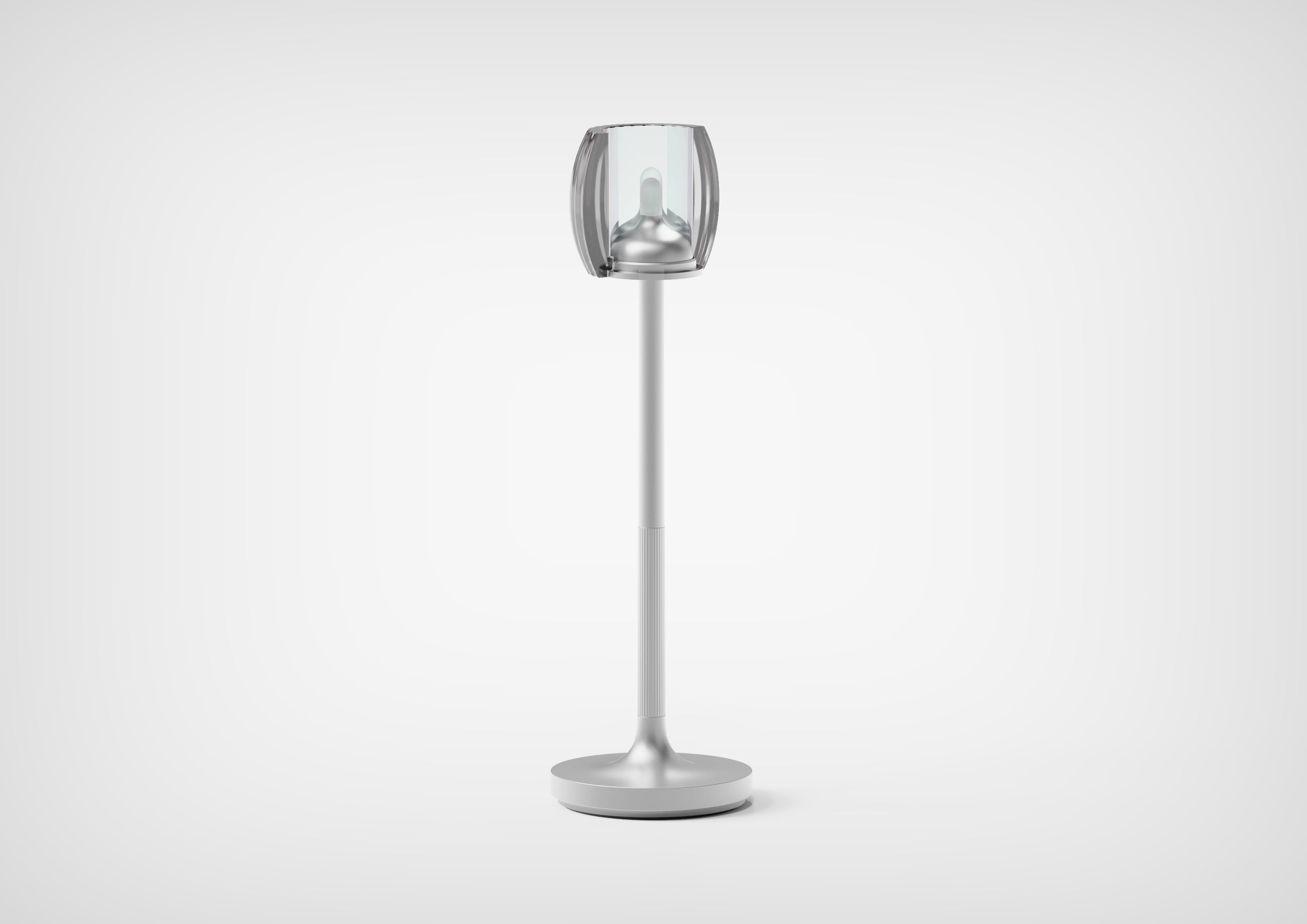 Hari Bistro Lampe Licht Gold - Wellen