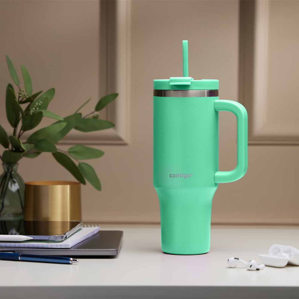 STREETERVILLE Metal Straw Cup Turquoise 1200 ml