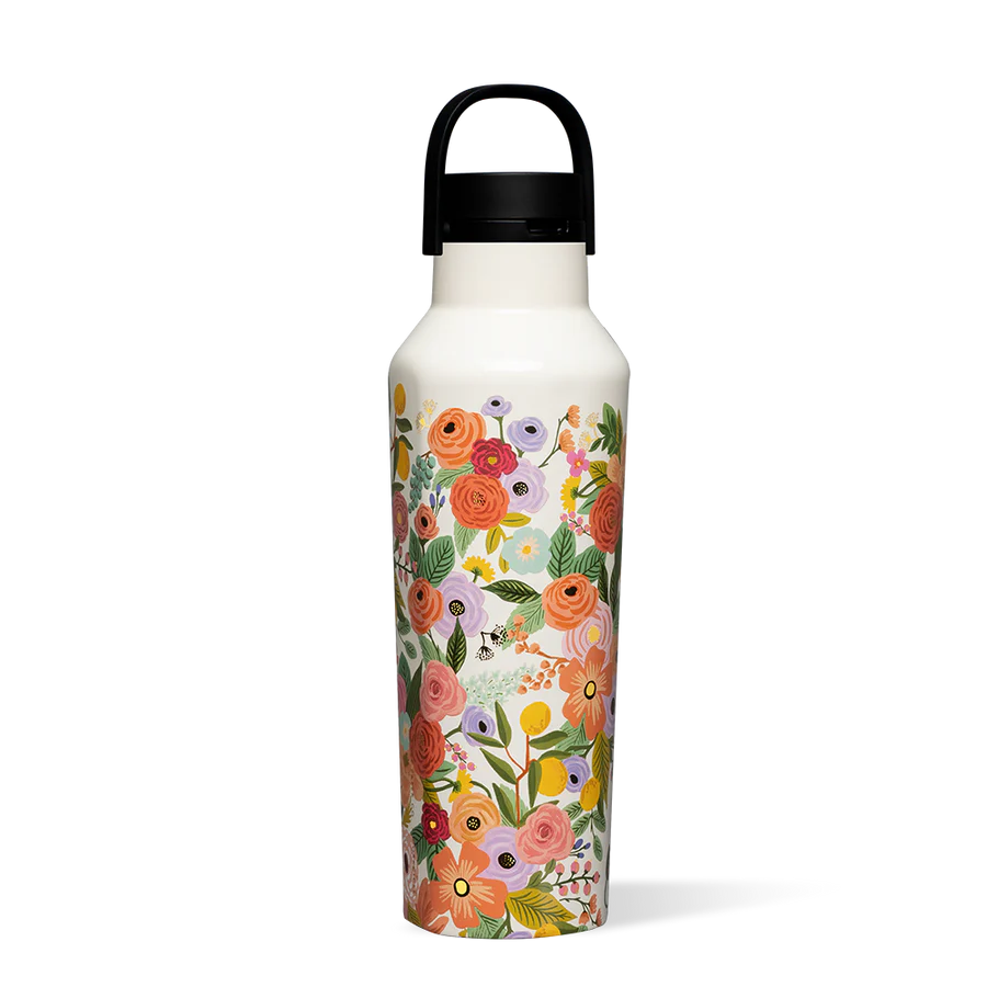 Sport Canteen 590ML Rifle Paper - Garden Party Cream