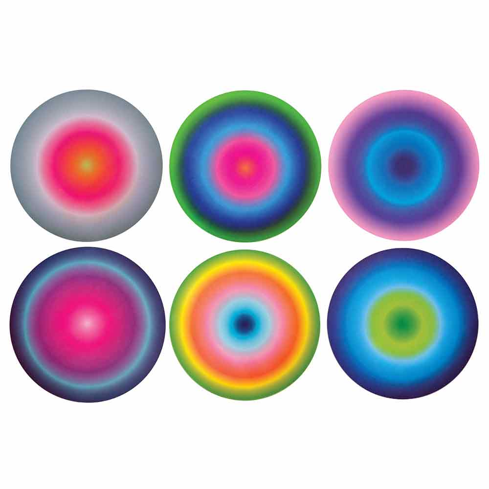 Set of 6 Medium Plates Gift Box - Aurora