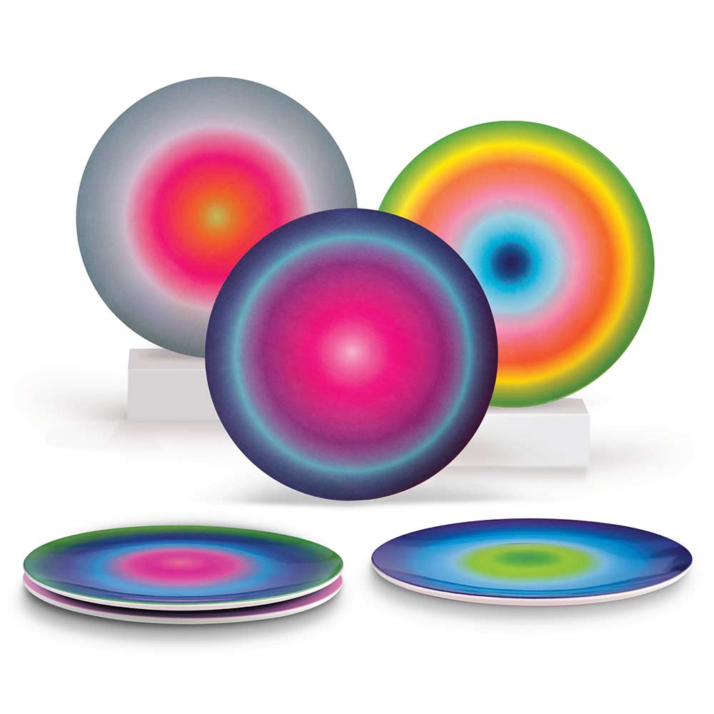 Set of 6 Medium Plates Gift Box - Aurora