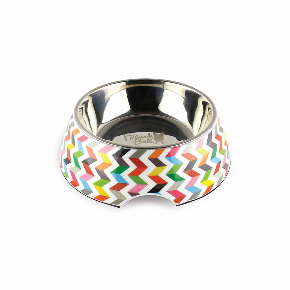 Pet Bowl Small - Ziggy White