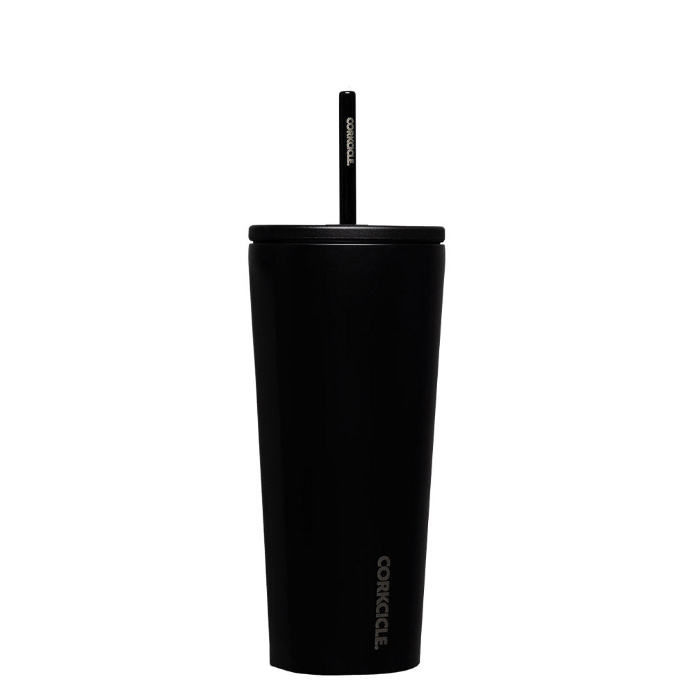 Cold Cup With Straw 710ml Matte Black