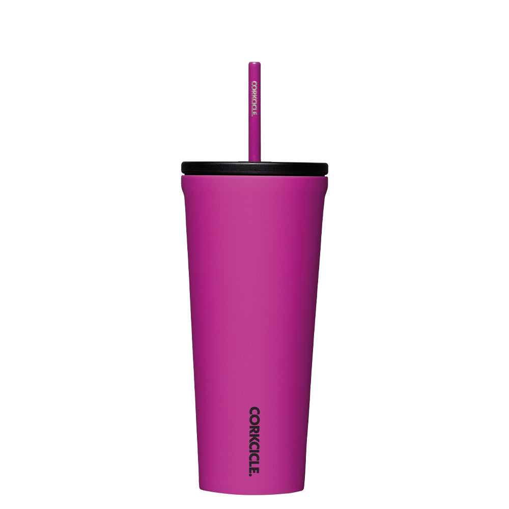 Cold Cup With Straw 710ml Fuchsia