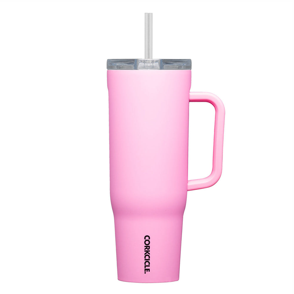 Cruiser Cup With Straw 1200ml Baby Pink