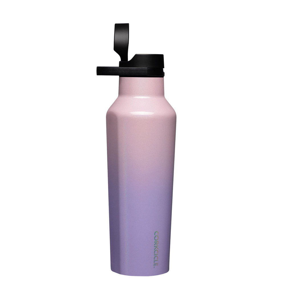 Sport Canteen Bottle 590ml Glittery Purple Ombre