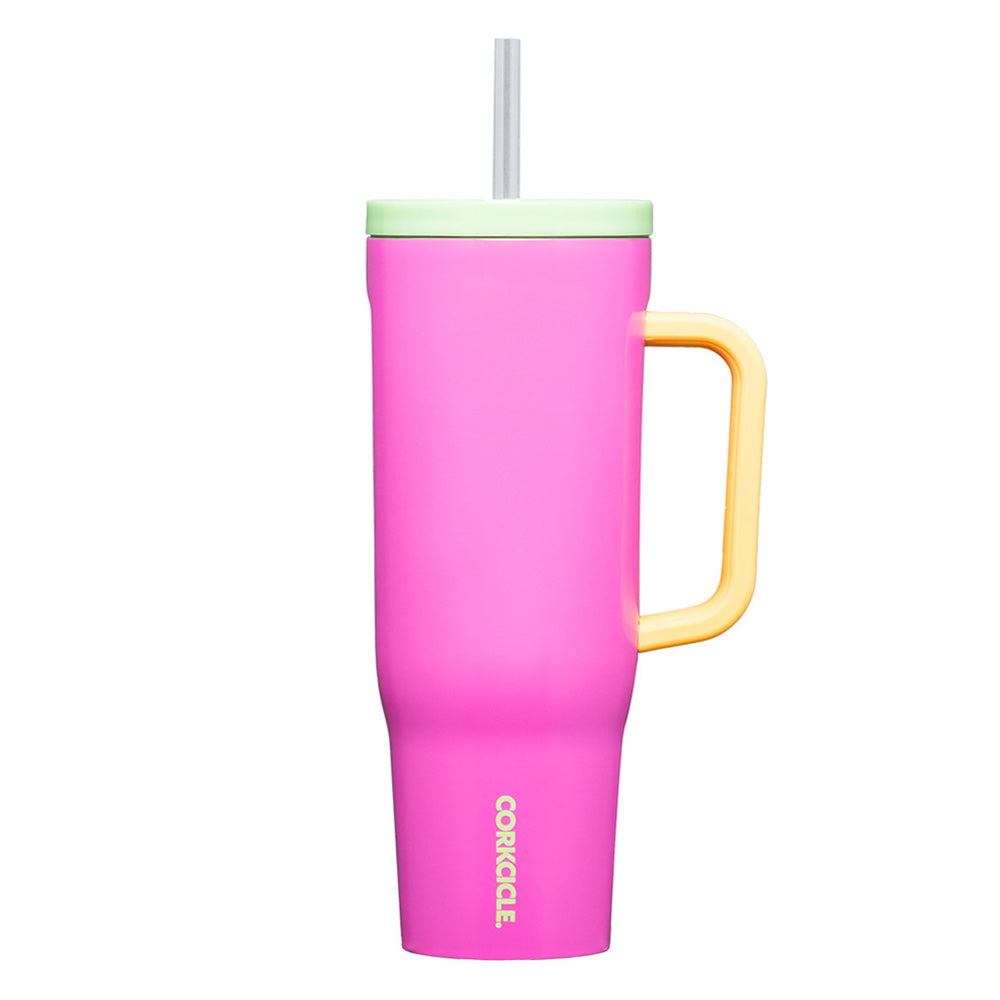 Cruiser Cup With Straw 1200ml Pink