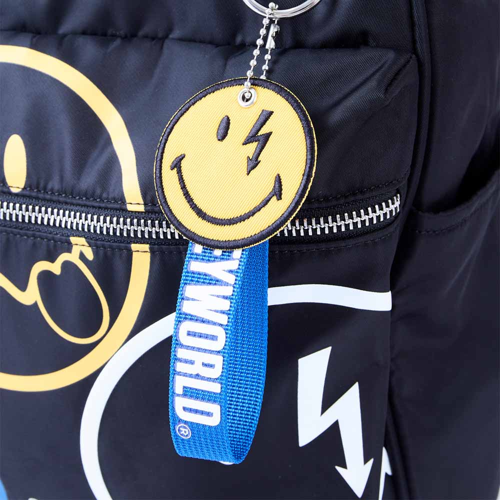 KUCHIGANE BACKPACK (R) SMILEY NAVY 006