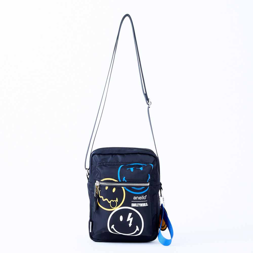 MINI SHOULDER BAG SMILEY BLACK 006