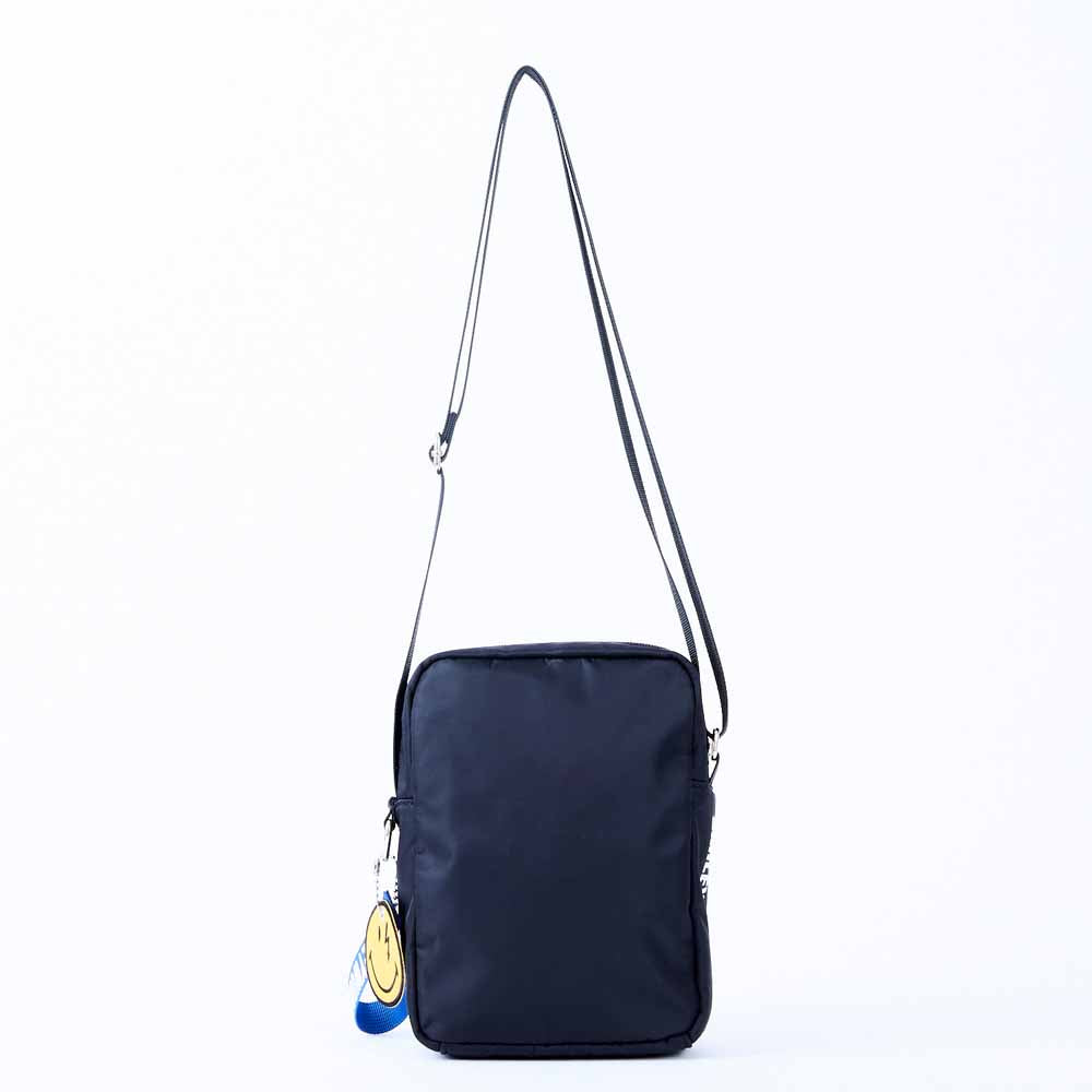 MINI SHOULDER BAG SMILEY BLACK 006