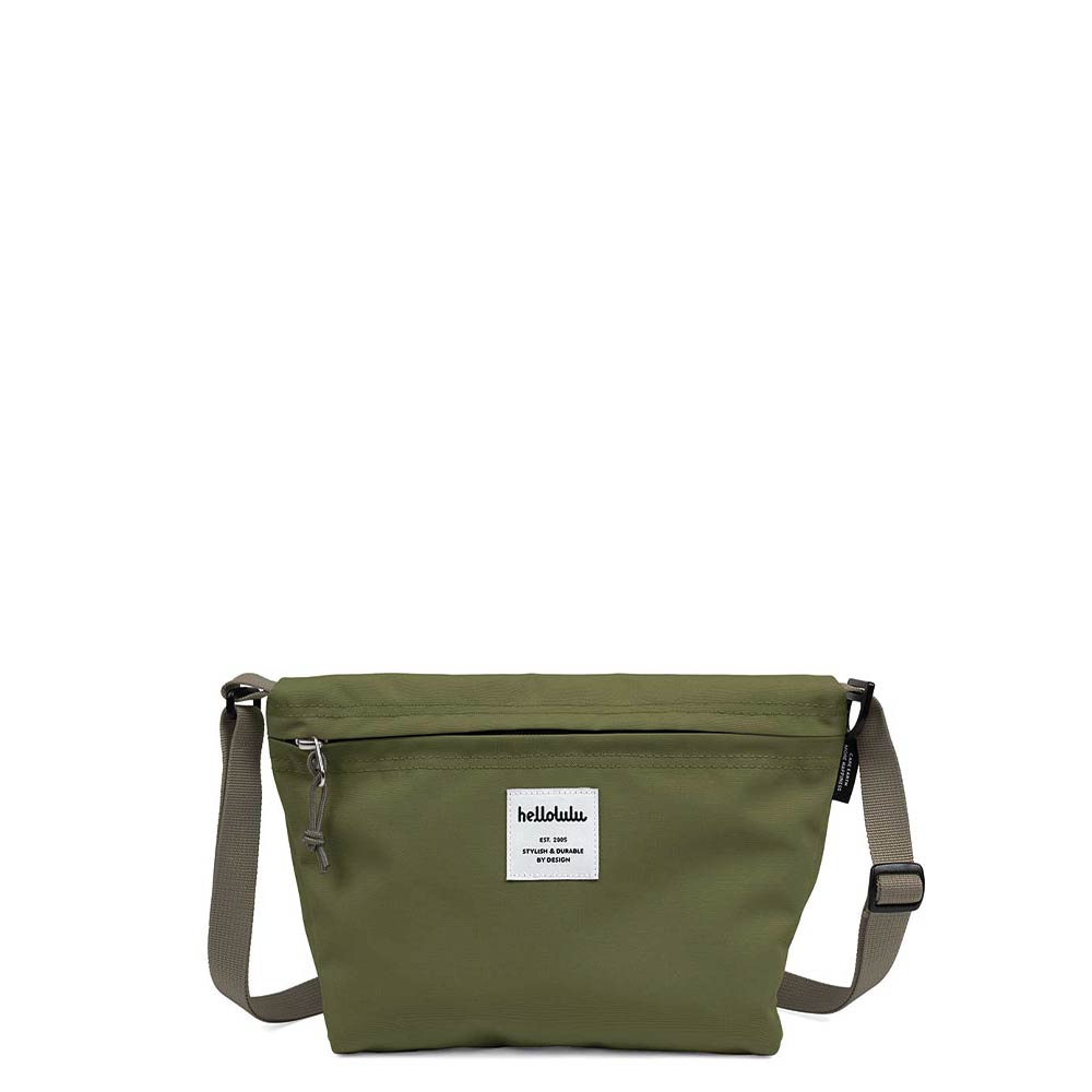 CANA Small Shoulder Olive Green