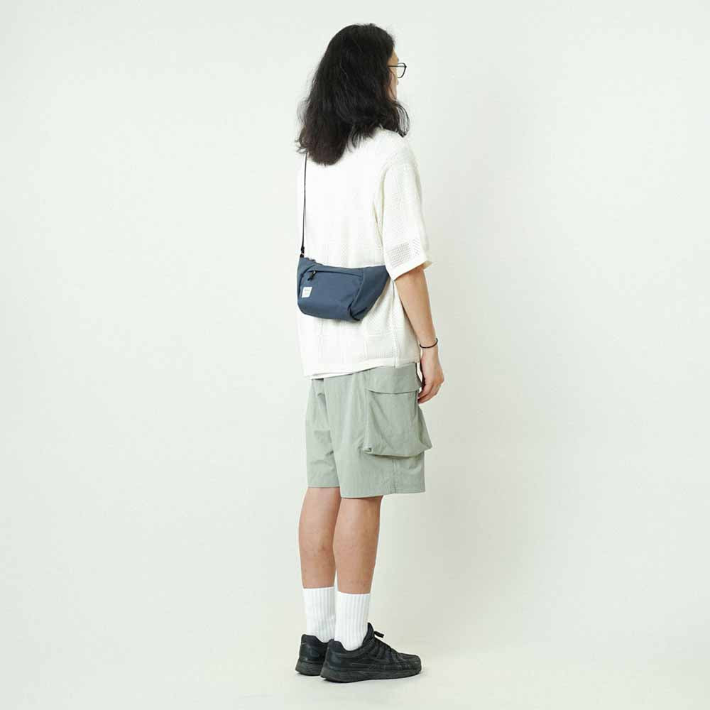 CORA Small Shoulder Bag Navy