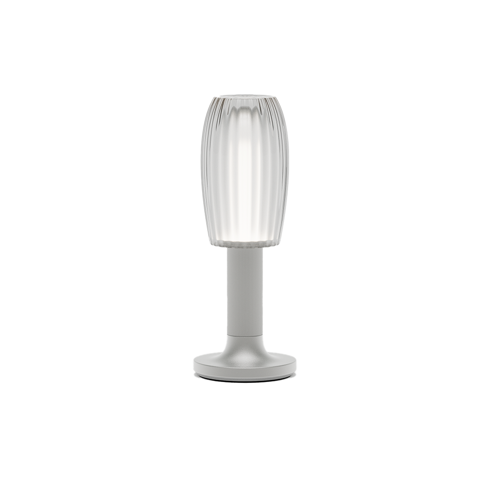 Hari Outdoor Lamp Silver White - Waves