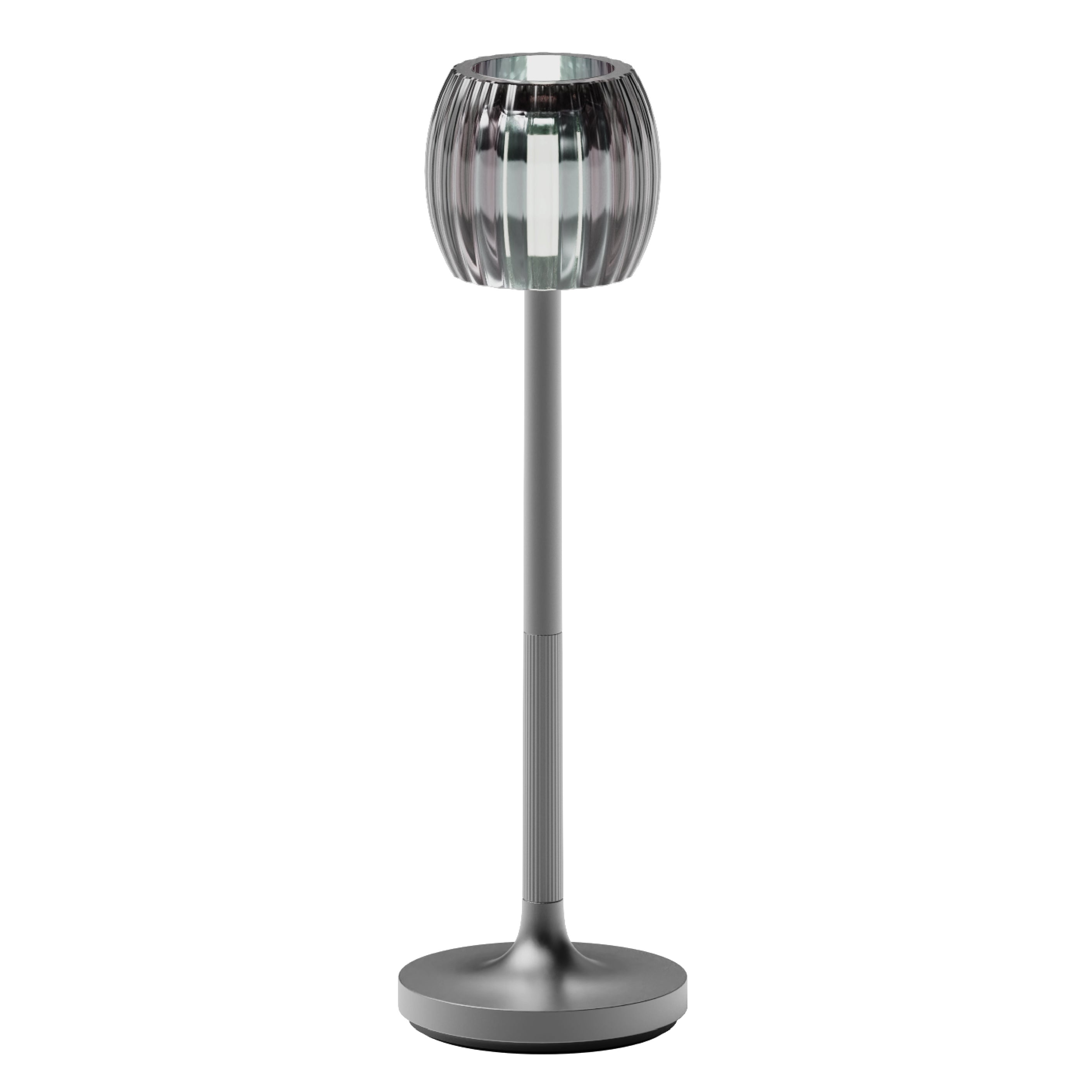 Hari Bistro Lamp   Graphite Grey - Waves