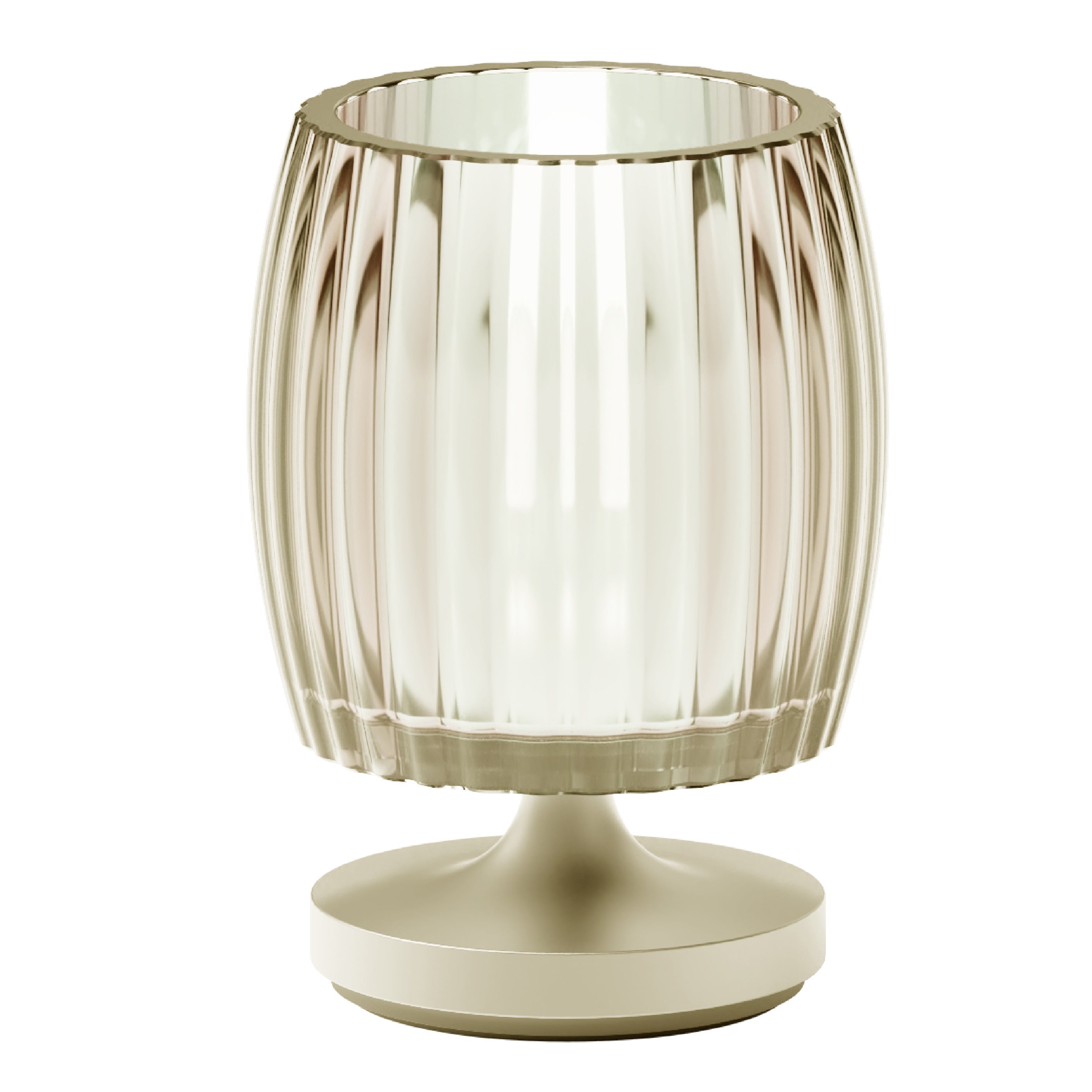 Hari Lamp M  Light Gold - Waves