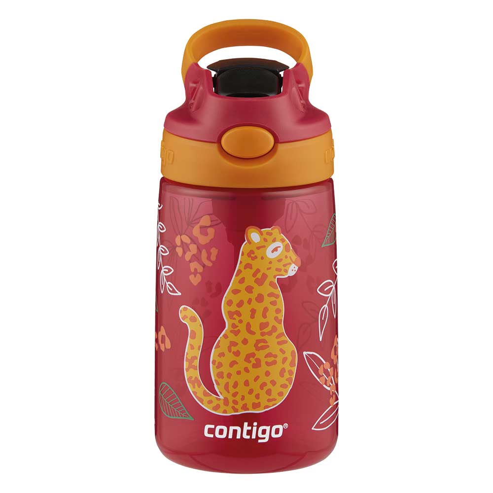 Pair CLEANABLE Kids Bottles Cheeta Parrot 420 ml