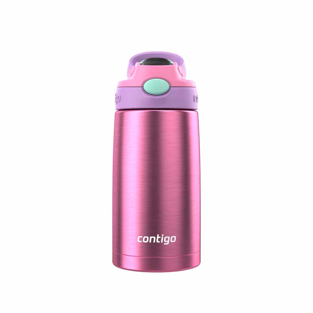 CLEANABLE Kids Metal Bottle Dark Pink 385 ml