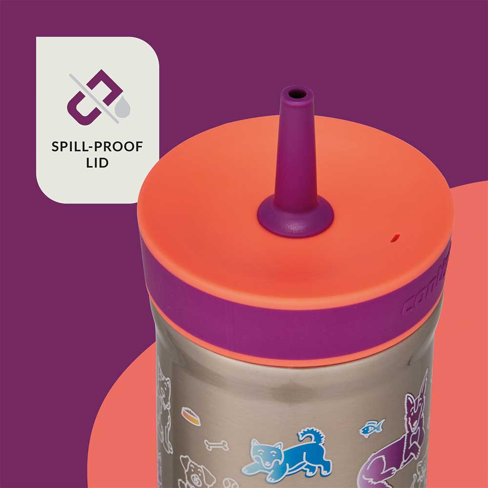 LEIGHTON Metal Straw Cup Pets 350 ml