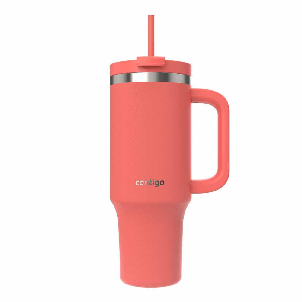 STREETERVILLE Metal Straw Cup Coral Pink 1200 ml