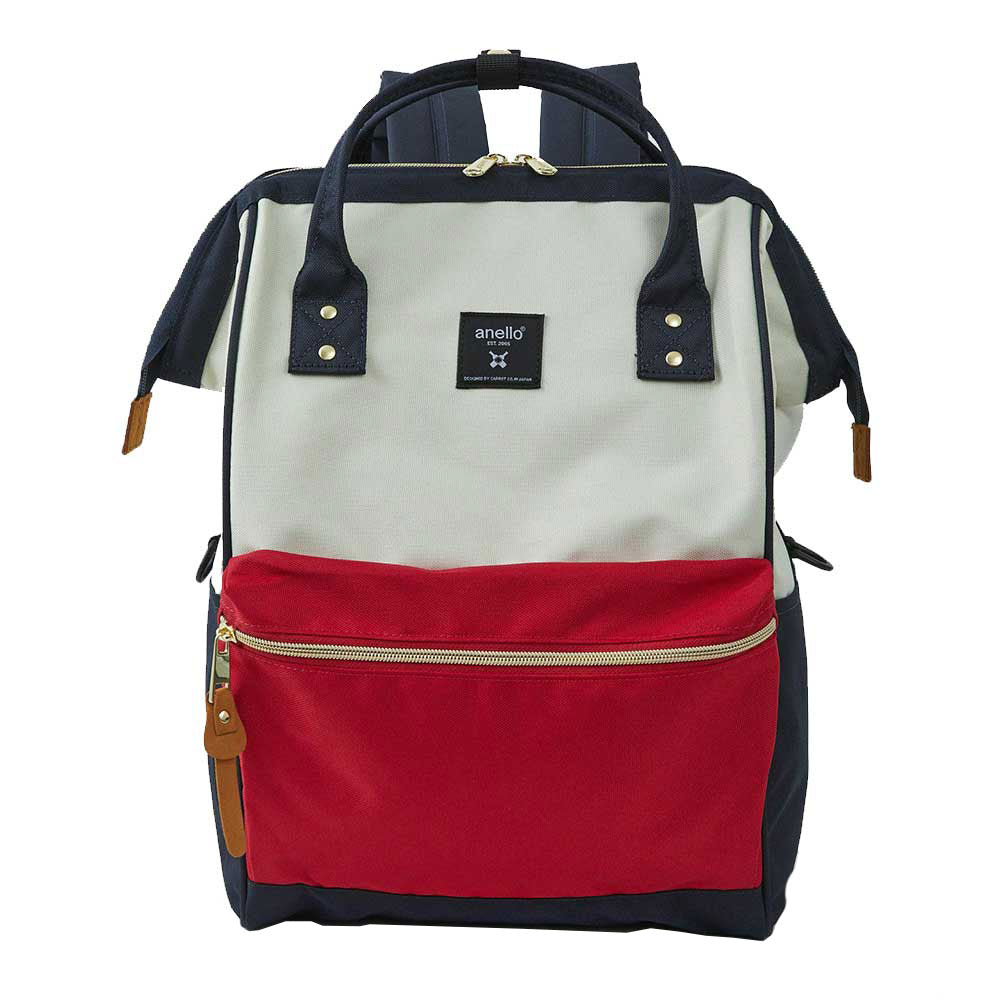 Cross Bottle  Backpack R Bl-Red-Wh 0193